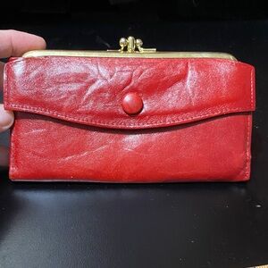Vintage Rolf’s Red Leather wallet